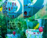 Adventskalender und Kinderzimmerdeko -Adventsballon- (Nähanleitung und Schnittmuster von shesmile)