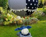 Adventskalender und Kinderzimmerdeko -Adventsballon- (Nähanleitung und Schnittmuster von shesmile)