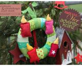 Adventskranz - Klett mal Vier (Eine Nähanleitung samt Schnittmuster von shesmile)