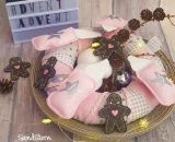 Adventskranz aus Stoff Klett mal Vier (Eine DIY-Nähanleitung mit Schnittmuster von shesmile) Ein Adventskranz ohne Feuer zum Spielen. Ideal für Kindergarten, Mama-Kind-Gruppen oder das Kinderzimmer. Außerdem eine wunderschöne Weihnachtsdeko.