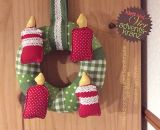 Adventskranz - Klett mal Vier (Eine Nähanleitung samt Schnittmuster von shesmile)
