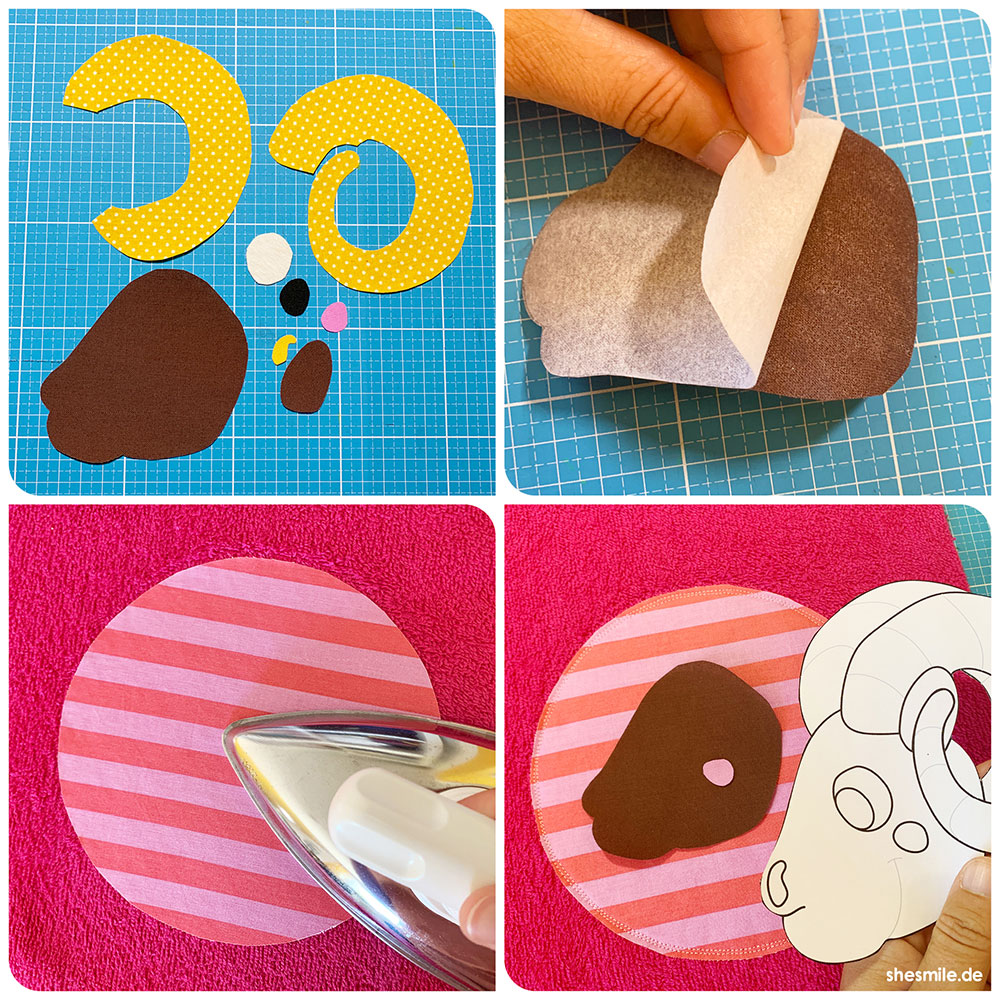 applizieren vliesofix shesmile diy 3