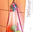 Freebook! Badespielzeug-Tasche aus Tüll. Genäht mit Kordelzug (Eine kostenlose Nähanleitung von shesmile) Endlich Ordnung im Badezimmer!