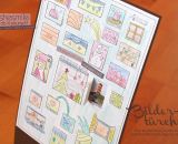 Adventskalender - Bildertürchen (Bastelanleitung und Druckvorlage von shesmile)
