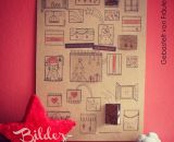 Adventskalender - Bildertürchen (Bastelanleitung und Druckvorlage von shesmile)