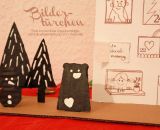 Adventskalender - Bildertürchen (Bastelanleitung und Druckvorlage von shesmile)