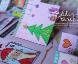 Adventskalender - Bildertürchen (Bastelanleitung und Druckvorlage von shesmile)
