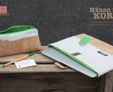 Stiftemäppchen und Schutztasche für Laptop, Handy oder Tablet (Set mit 2 PDF-E-Books. Nähanleitung und Schnittmuster von shesmile)