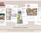 Stiftemäppchen und Schutztasche für Laptop, Handy oder Tablet (Set mit 2 PDF-E-Books. Nähanleitung und Schnittmuster von shesmile)