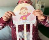 Bastelanleitung und Druckvorlage gestaltet als PDF-E-Book von shesmile für einen Countdown für Ungeduldige. Kinderleicht Tage zählen bis zum großen Ereignis!