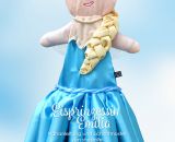 Adventskalender Eisprinzessin Emilia (Eine Nähanleitung mit Schnittmuster von shesmile)