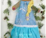 Adventskalender Eisprinzessin Emilia (Eine Nähanleitung mit Schnittmuster von shesmile)