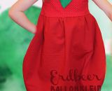 Kostüm - Erdbeere Ballonkleid (Nähanleitung für alle Größen von shesmile)