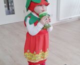 Erdbeere Ballonkleid