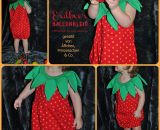 Kostüm - Erdbeere Ballonkleid (Nähanleitung für alle Größen von shesmile)