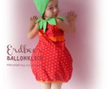 Kostüm - Erdbeere Ballonkleid (Nähanleitung für alle Größen von shesmile)