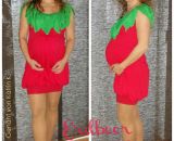 Kostüm - Erdbeere Ballonkleid (Nähanleitung für alle Größen von shesmile)
