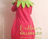 Kostüm - Erdbeere Ballonkleid (Nähanleitung für alle Größen von shesmile)