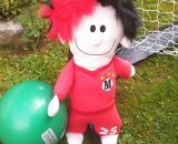 Fußballstar Kuschelfreund (Eine Nähanleitung mit Schnittmuster von shesmile) Ergebnisse von meinen Kunden.