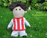 Fußballstar Kuschelfreund (Eine Nähanleitung mit Schnittmuster von shesmile) Ergebnisse von meinen Kunden.