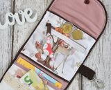 Nähanleitung und Schnittmuster gestaltet als PDF-E-Book von shesmile für einen kleinen Geldbeutel Kleinkram für Kinder, Damen und Herren. 3 Kartenfächer, ein Reißverschluss-Münzfach und zwei Steckfächer.