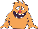 Gru - das orange Fusselmonster mit der roten Nase