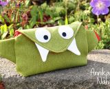 Nähanleitung und Schnittmuster gestaltet als PDF-E-Book für eine Gürteltasche in 2 Größen mit großem Reißverschluss-Fach und Verschlussklappe HipPack von shesmile. Dein Lieblingstäschchen bestückt mit allem was du immer bei dir haben willst. 