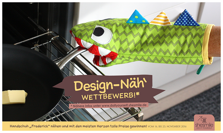 Design-Näh-Wettbewerb: Handschuh Frederick (Herzen sammeln und gewinnen!)