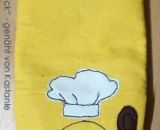Handschuh Frederick (Eine Nähanleitung mit Schnittmuster von shesmile) Einheitsgröße. Ideal für Ofen und Grill. Ergebnisse aus dem Designnähen.