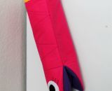 Handschuh Frederick (Eine Nähanleitung mit Schnittmuster von shesmile) Einheitsgröße. Ideal für Ofen und Grill. Nähbar als Krokodil, Hai, Schlange oder ganz neutral.