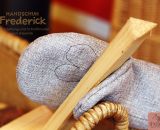 Handschuh Frederick (Eine Nähanleitung mit Schnittmuster von shesmile) Einheitsgröße. Ideal für Ofen und Grill. Nähbar als Krokodil, Hai, Schlange oder ganz neutral.