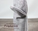 Handschuh Frederick (Eine Nähanleitung mit Schnittmuster von shesmile) Einheitsgröße. Ideal für Ofen und Grill. Nähbar als Krokodil, Hai, Schlange oder ganz neutral.
