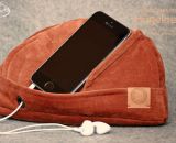 Hügelbert, das Handy-Schräghalte-Kissen. Eine Nähanleitung mit Schnittmuster in 2 Größen von shesmile. Für Tablet, E-Book Reader oder Handy. Für Kinder oder Erwachsene. Ergebnisse aus dem Probenähen.
