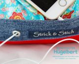 Hügelbert, das Handy-Schräghalte-Kissen. Eine Nähanleitung mit Schnittmuster in 2 Größen von shesmile. Für Tablet, E-Book Reader oder Handy. Für Kinder oder Erwachsene. Ergebnisse aus dem Probenähen.