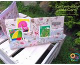 Kartenhalter KiddiCard aus Stoff. Eine Nähanleitung mit Schnittmuster von shesmile. Ideal für Unterwegs oder Zuhause. Aufgeklappt, zusammengesteckt, Spielkarten aus der intgegrierten Tasche rausgeholt und schon kann die Spielpartie losgehen. Ergebnis