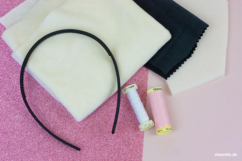 haarreif katzenohren shesmile diy 005