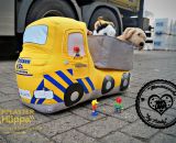 Kipplaster Hüppa (Eine Nähanleitung mit Schnittmuster von shesmile) Hüppa, der Kipplaster aus Stoff zum Hüpfen und Bepacken. Als Adventskalender, Kinderzimmer-Utensilo, Feuerwehr-Auto oder Hüpf-Rutsch-Baustellenfahrzeug. Ergebnisse aus dem Probenähen
