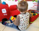 Kipplaster Hüppa (Eine Nähanleitung mit Schnittmuster von shesmile) Hüppa, der Kipplaster aus Stoff zum Hüpfen und Bepacken. Als Adventskalender, Kinderzimmer-Utensilo, Feuerwehr-Auto oder Hüpf-Rutsch-Baustellenfahrzeug. Ergebnisse aus dem Probenähen