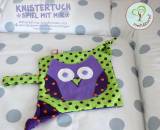 Knistertuch -Spiel mit mir- Nähanleitung, Schnittmuster und Applikationsvorlagen von shesmile