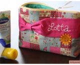 Kosmetik-Täschchen - Lotta (Nähanleitung & Schnittmuster von shesmile)