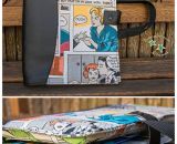 Zeichenmappe Kreativ5 mit viel Platz für Malblöcke, Skizzenbücher, Buntstifte und Zeichenutensilien. Eine Nähanleitung mit Schnittmuster von shesmile.