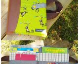 Zeichenmappe Kreativ5 mit viel Platz für Malblöcke, Skizzenbücher, Buntstifte und Zeichenutensilien. Eine Nähanleitung mit Schnittmuster von shesmile.