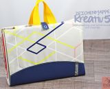 Zeichenmappe Kreativ5 mit viel Platz für Malblöcke, Skizzenbücher, Buntstifte und Zeichenutensilien. Aber auch für Nähsachen oder Unterrichtsmaterial für Lehrer. Eine Nähanleitung mit Schnittmuster von shesmile. Einfach. Kreativ. Nähen.