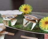Eine Krötenwanderung als Geldgeschenk (Bastelanleitung und Druckvorlage von shesmile) Das originelle Geschenk für Hochzeit, Taufe oder den Geburtstag.