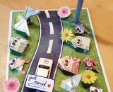Eine Krötenwanderung als Geldgeschenk (Bastelanleitung und Druckvorlage von shesmile) Das originelle Geschenk für Hochzeit, Taufe oder den Geburtstag.