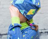 Mütze Mikki, eine einlagig-dünne Sommermütze für Babys und Kinder. Schnell und einfach genäht. Nur 4 Nähte mit dem Zick-Zack-Stich der Haushaltsnähmaschine. Eine Nähanleitung mit Schnittmuster von shesmile. Größe 37 bis 54 cm Kopfumfang (schräg gemes