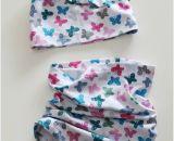 Mütze Mikki, eine einlagig-dünne Sommermütze für Babys und Kinder. Schnell und einfach genäht. Nur 4 Nähte mit dem Zick-Zack-Stich der Haushaltsnähmaschine. Eine Nähanleitung mit Schnittmuster von shesmile. Größe 37 bis 54 cm Kopfumfang (schräg gemes