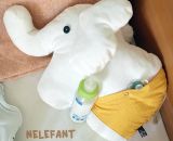 Elefant - Nelefant - (Nähanleitung und Schnittmuster von shesmile) Der ideale Begleiter fürs Babybett :)