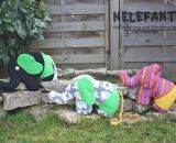 Elefanten-Kuscheltier - Nelefant (Nähanleitung und Schnittmuster von shesmile)