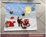 Adventskalender nähen - Nikolaus und seine Freunde (Nähanleitung und Schnittmuster von shesmile) 